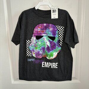 Star Wars Kids Boys Crew Neck Short Sleeve Trooper T-Shirt, XS NEW